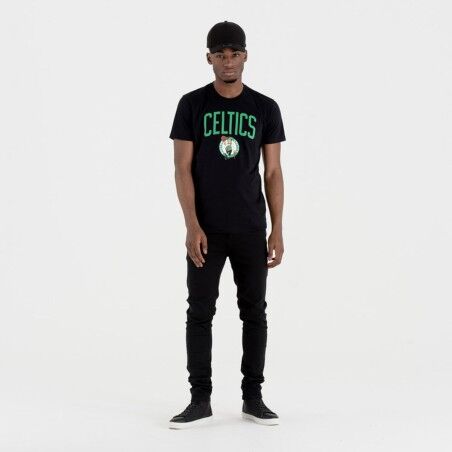 Maglia a Maniche Corte Uomo New Era NOS NBA BOSCEL 60505459  Nero