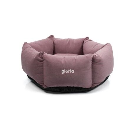 Cuccia per Cani Gloria Hondarribia Rosa 60 x 60 cm Esagonale