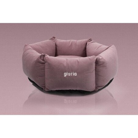 Cuccia per Cani Gloria Hondarribia Rosa 60 x 60 cm Esagonale