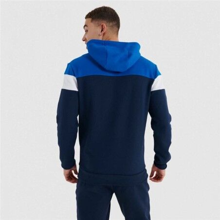 Felpa con Cappuccio Uomo Ellesse Hugo Blu scuro