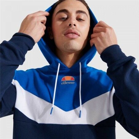 Felpa con Cappuccio Uomo Ellesse Hugo Blu scuro