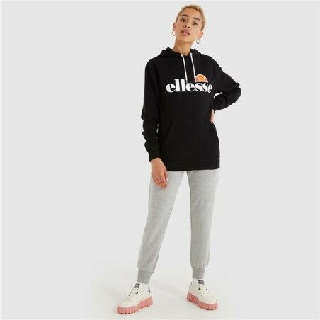 Felpa con Cappuccio Donna Ellesse Torices Nero