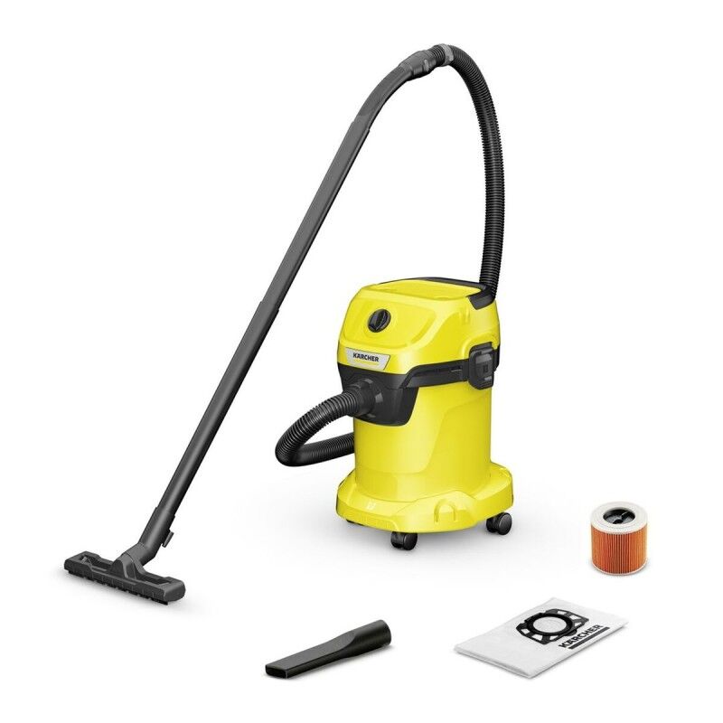 Aspirapolvere Kärcher WD 3 V-17/4/20 Giallo Nero 1000 W Aspirapolvere Kärcher WD 3 V-17/4/20 Giallo Nero 1000 W