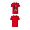 Maglia a Maniche Corte Uomo RADIKAL YOU NEVER RUN ALONE Rosso XXXL