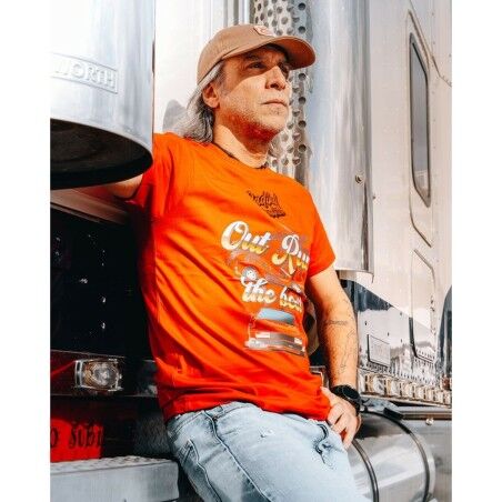 Maglia a Maniche Corte Uomo RADIKAL OUT RUN Rosso XL