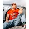 Maglia a Maniche Corte Uomo RADIKAL OUT RUN Rosso XL