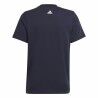 Maglia a Maniche Corte per Bambini Adidas Essentials Blu scuro