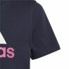 Maglia a Maniche Corte per Bambini Adidas Essentials Blu scuro