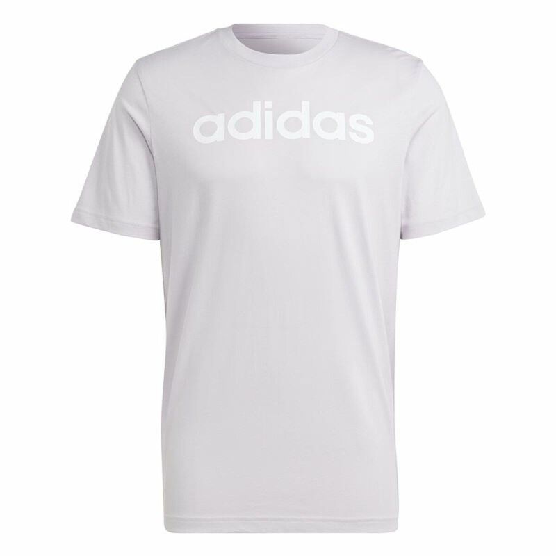 Maglia a Maniche Corte Uomo Adidas Essentials Lilla Maglia a Maniche Corte Uomo Adidas Essentials Lilla