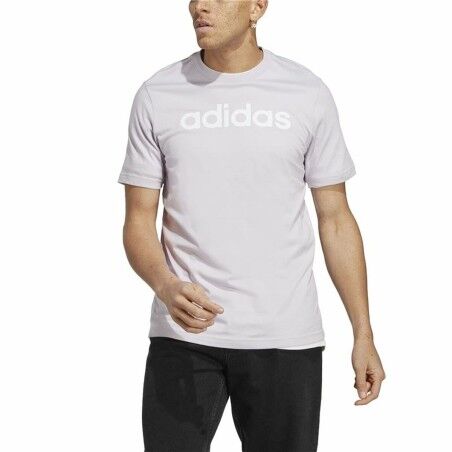 Maglia a Maniche Corte Uomo Adidas Essentials Lilla