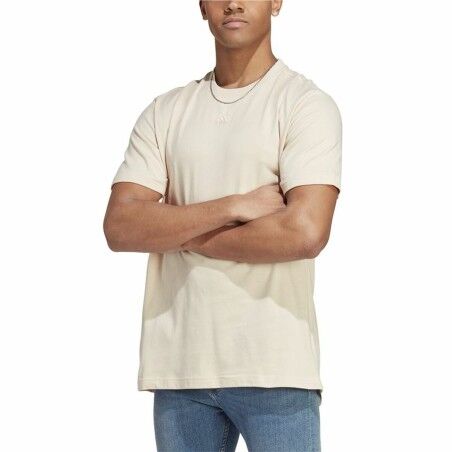Maglia a Maniche Corte Uomo Adidas All Szn Beige