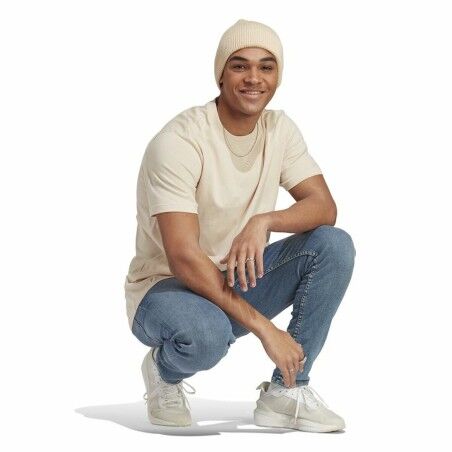 Maglia a Maniche Corte Uomo Adidas All Szn Beige