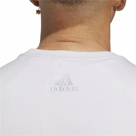 Maglia a Maniche Corte Uomo Adidas Essentials Lilla