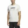 Maglia a Maniche Corte Uomo Adidas Lounge Bianco