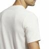 Maglia a Maniche Corte Uomo Adidas Lounge Bianco