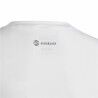 Maglia a Maniche Corte per Bambini Adidas Train Icons Bianco