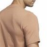 Maglia a Maniche Corte Uomo Adidas Lounge Marrone