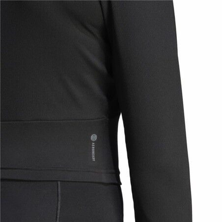 Maglia a Maniche Lunghe Donna Adidas Studio Nero