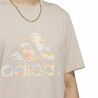 Maglia a Maniche Corte Uomo Adidas Beige Mimetico