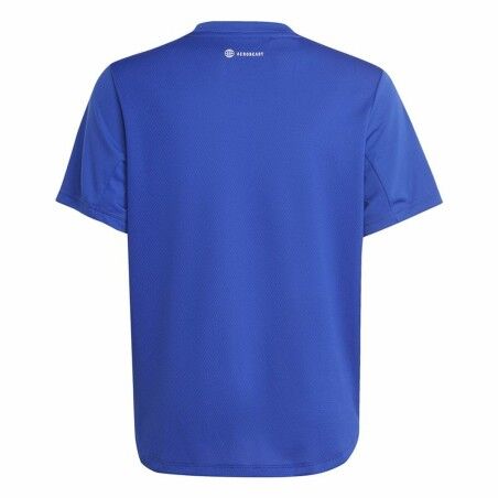 Maglia a Maniche Corte per Bambini Adidas Aeroready Azzurro
