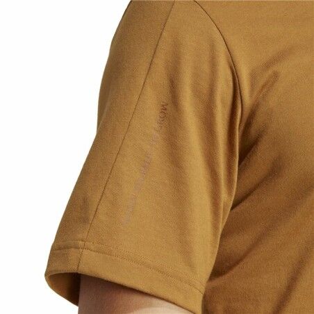 Maglia a Maniche Corte Uomo Adidas Yoga Base Marrone