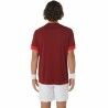 Maglia a Maniche Corte Uomo Asics Court Rosso Scuro Tennis