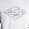 Maglia a Maniche Corte Uomo Reebok Graphic Series Bianco