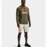 Felpa con Cappuccio Uomo Under Armour  Hoodie  Cachi