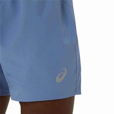 Pantaloni Corti Sportivi da Uomo Asics Core 5" Azzurro