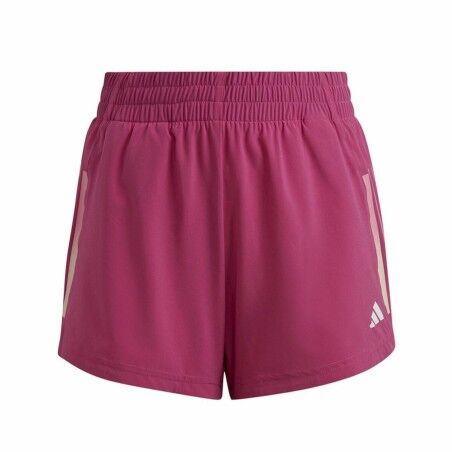 Pantaloncini Sportivi per Bambini Adidas 3 Stripes Rosa scuro