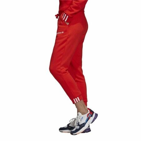 Pantalone Lungo Sportivo Adidas Originals Coezee Rosso Donna