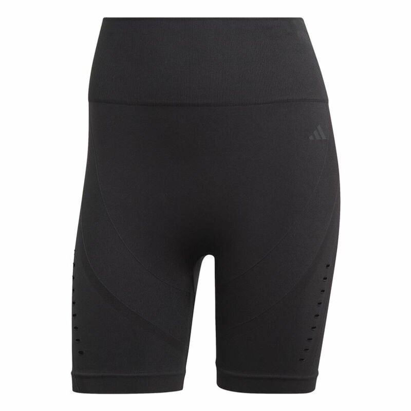 Leggings Sportivo da Donna Adidas Studio Aeroknit Nero Leggings Sportivo da Donna Adidas Studio Aeroknit Nero
