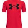 Maglia a Maniche Corte per Bambini Under Armour  Tech Big Logo Rosso
