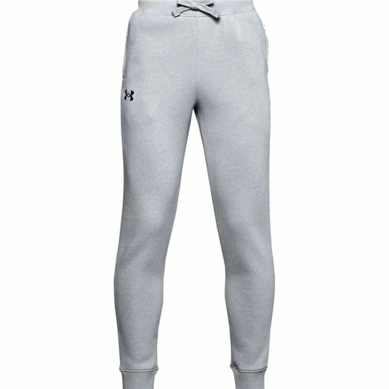 Pantalone di Tuta per Bambini Under Armour Rival Grigio Pantalone di Tuta per Bambini Under Armour Rival Grigio