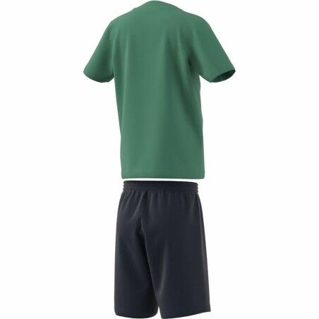 Completo Sportivo per Bambini Adidas Verde scuro