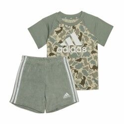 Completo Sportivo per Neonati Adidas Multicolore Mimetico Dinosauri