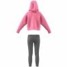 Completo Sportivo per Bambini Adidas Fleece Rosa chiaro