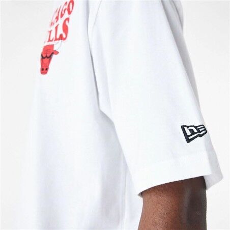 Maglia a Maniche Corte Uomo New Era  SCRIPT OS TEE CHIBUL 60435518 Bianco (M)