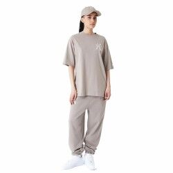Maglia a Maniche Corte Uomo New Era ESSNTLS LC OS TEE NEYYAN 60435555 Marrone Chiaro (M)