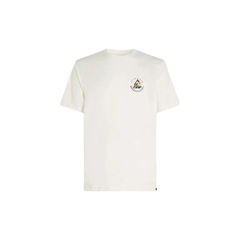 Maglia a Maniche Corte Uomo O'Neill Trvlr Bianco Maglia a Maniche Corte Uomo O'Neill Trvlr Bianco