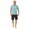 Maglia a Maniche Corte Uomo Rip Curl Big Mumma Icon  Blu cielo