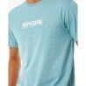 Maglia a Maniche Corte Uomo Rip Curl Big Mumma Icon  Blu cielo