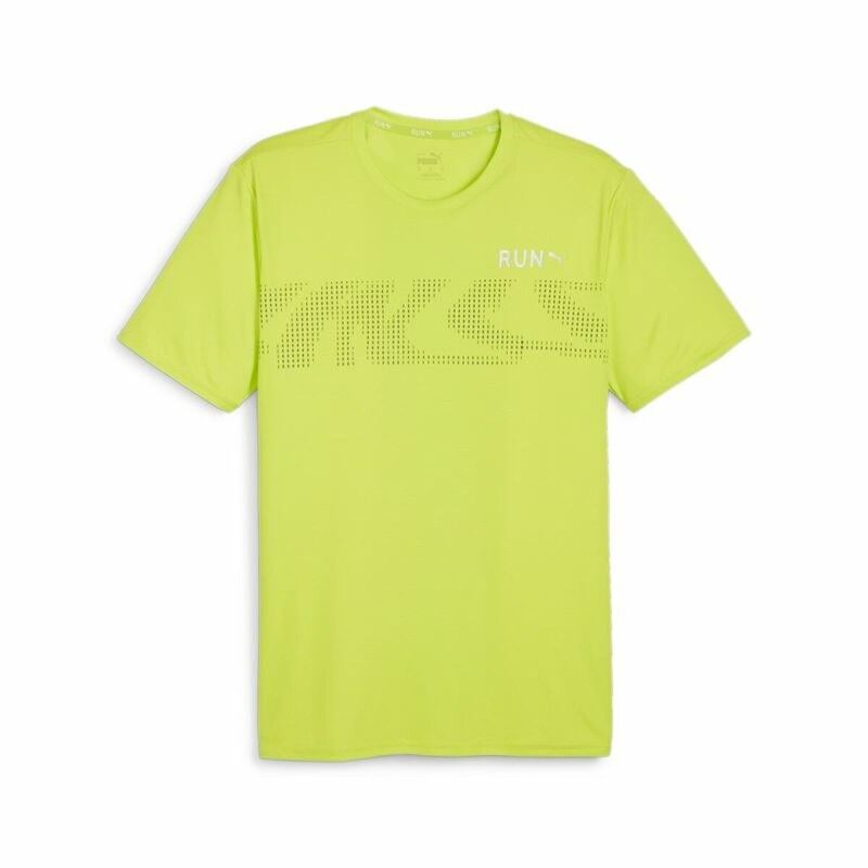 Maglia a Maniche Corte Uomo Puma RUN FAVORITE S GRA Verde Chiaro Maglia a Maniche Corte Uomo Puma RUN FAVORITE S GRA Verde Chiaro