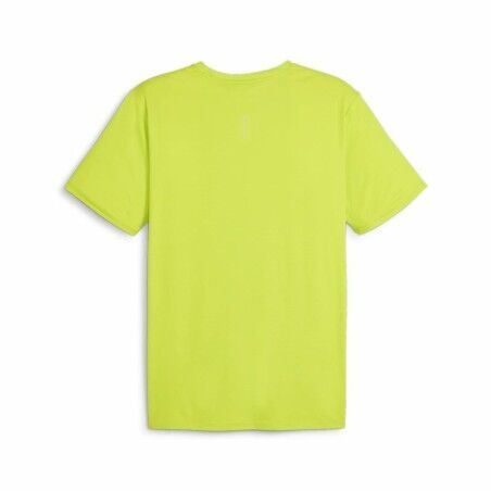 Maglia a Maniche Corte Uomo Puma RUN FAVORITE S GRA Verde Chiaro