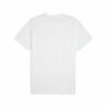 Maglia a Maniche Corte Uomo Puma Graphic  Bianco