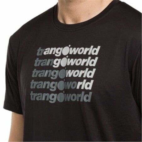 Maglia a Maniche Corte Uomo Trangoworld Arbas Nero
