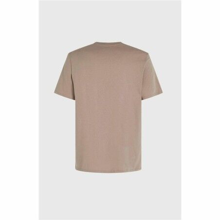 Maglia a Maniche Corte Uomo O'Neill Logo Marrone Chiaro