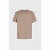 Maglia a Maniche Corte Uomo O'Neill Logo Marrone Chiaro