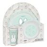 Set di stoviglie per bambini Miffy Menta (5 Pezzi)