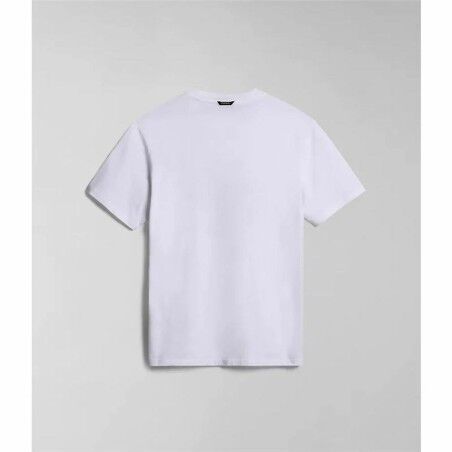 Maglia Sportiva a Maniche Corte Napapijri S-Bollo Ss 1  Bianco